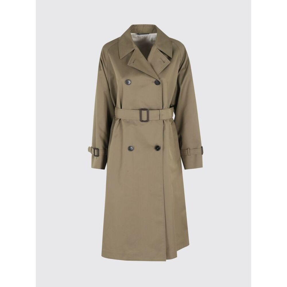 Weekend Max Mara Women Double Breasted Trench Coat Weekend Max Mara